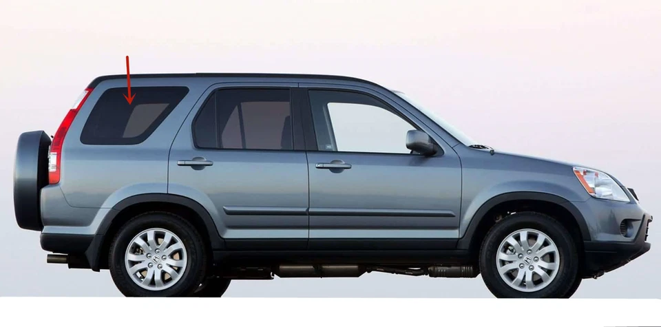 Se adapta a Honda CR-V 2002-2006 pasajero cuarto lado derecho ventana vidrio OEM Foto 2 de 4