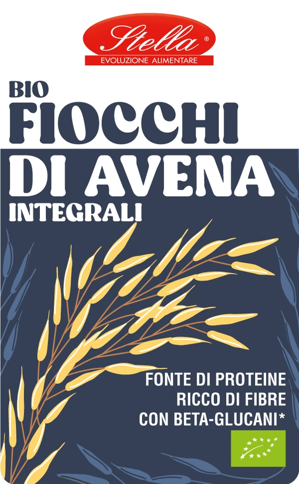 Stella Fiocchi di Avena Integrali BIO - 6 confezioni da 500g - Immagine 2 di 4