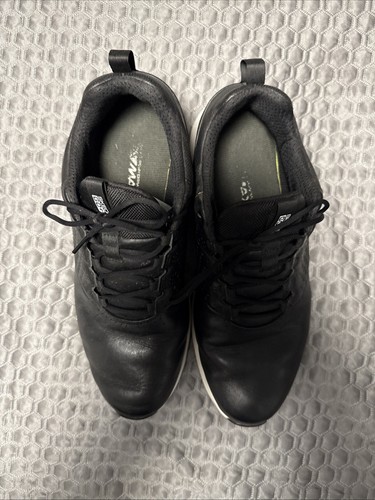 Skechers Go Golf Elite V4 Spikeless Golf Shoes Black Leather 54552 Men’s Size 11 - Picture 5 of 7