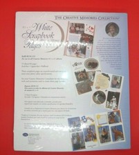 Creative Memories 8 1/2 X 11 White Scrapbook Refill Pages NEW