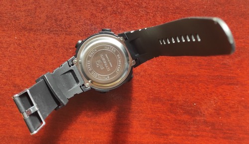 RELOJ DIGITAL PULSERA SYNOKE WR30M 12 DIGITOS LUZ LCD DISPLAY CRONO FECHA ALARMA - Imagen 4 de 4