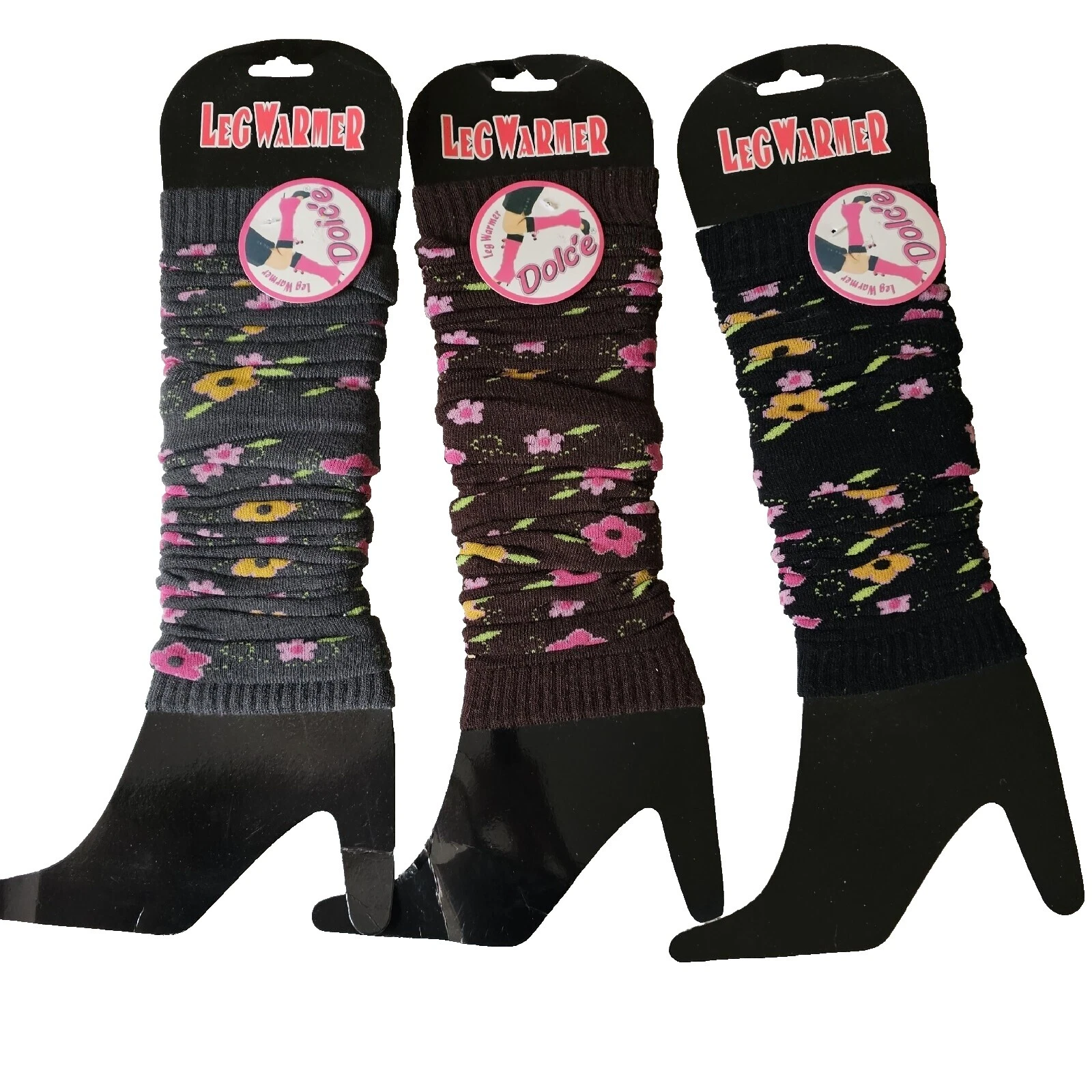 Polainas de Flores de acrílico para Mujeres