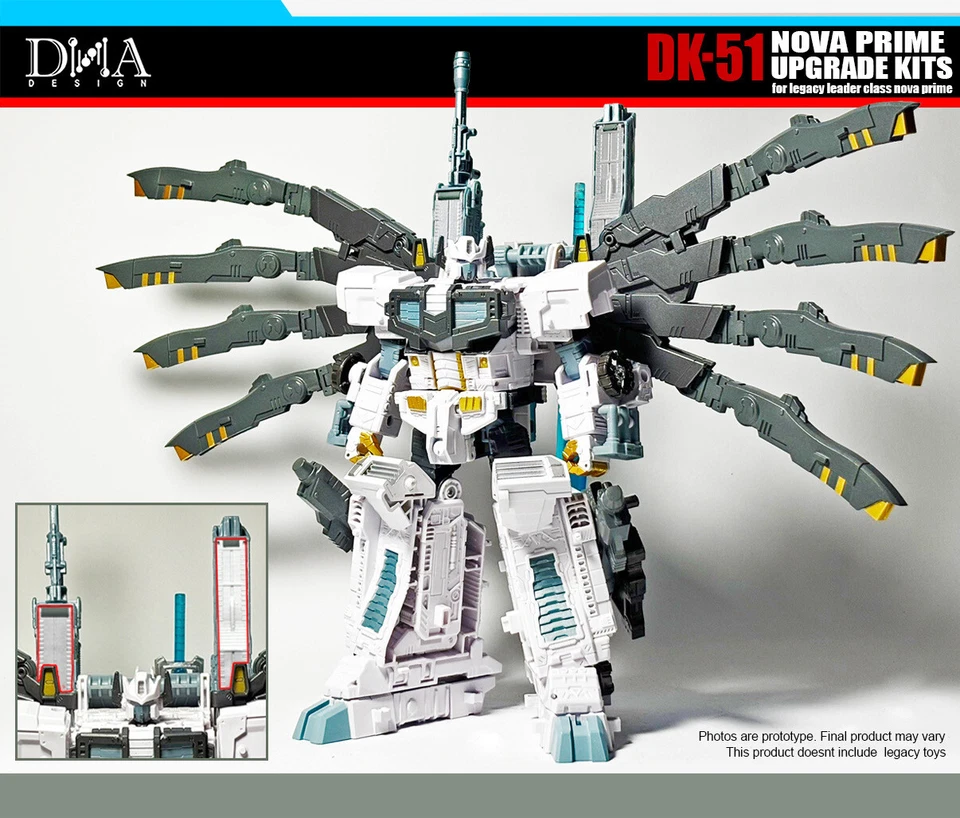 DNA DK-51 Upgrade Kit For Legacy Leader Class Nova Prime WITH BONUS IN STOCK! - Image 3 of 4