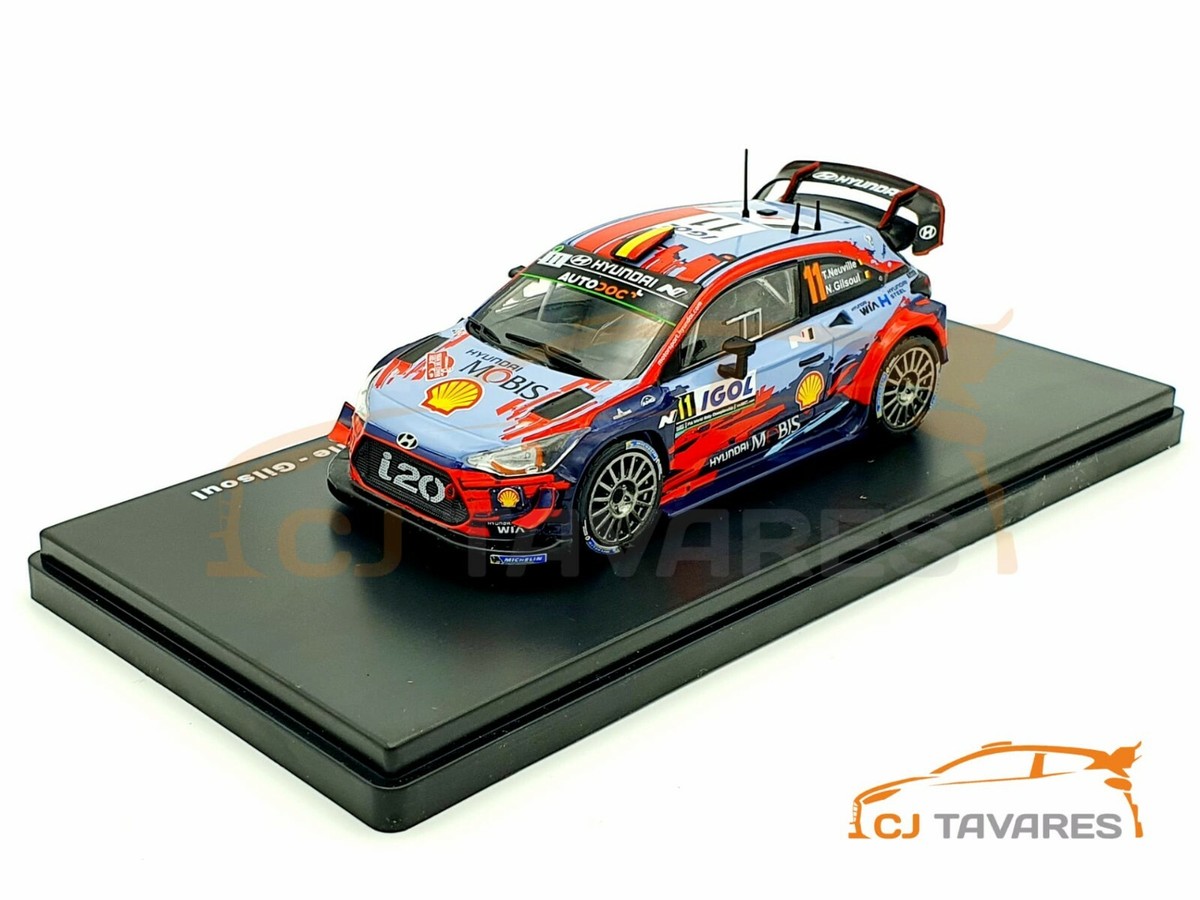 ALTAYA IXO HYUNDAI i20 COUPE WRC #11 T. NEUVILLE TOUR DE CORSE