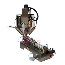 TECHTONGDA 110V 5-100ml Paste Liquid Double Use Heating&Stirring Filling Machine