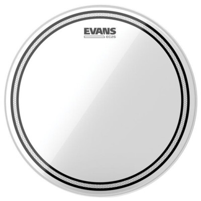 Evans 13'' EC2S/SST Control Tom Tom Fell transparent