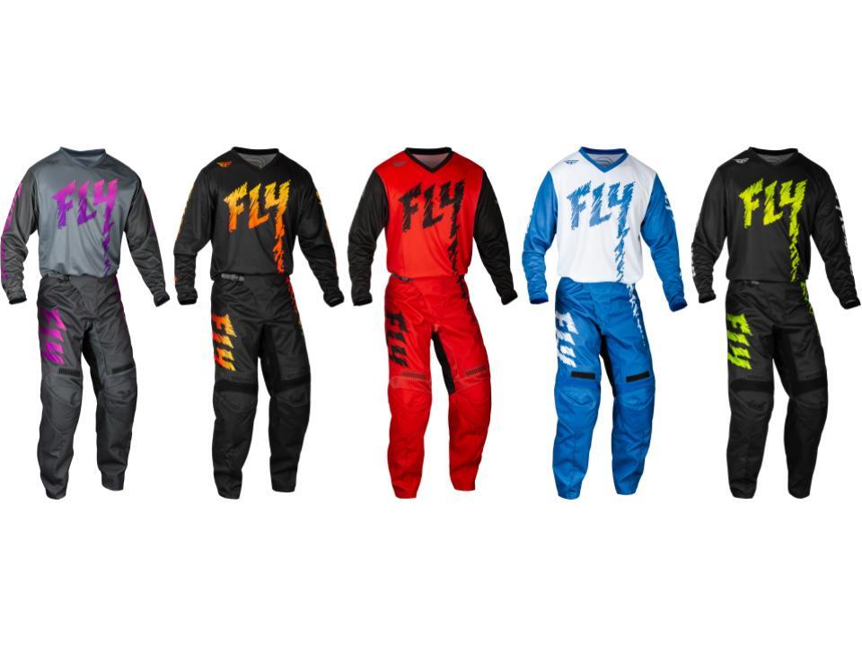 Motorcycle Pants Fly Racing Youth F-16 Moto Gear Set Jersey