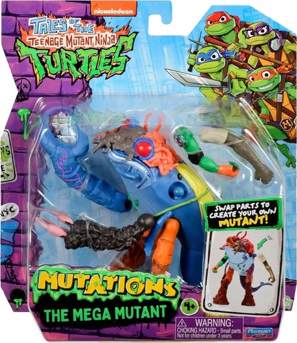 TMNT Teenage Mutant Ninja Turtles Mutations Mix N Match MEGA MUTANT 5" Figure