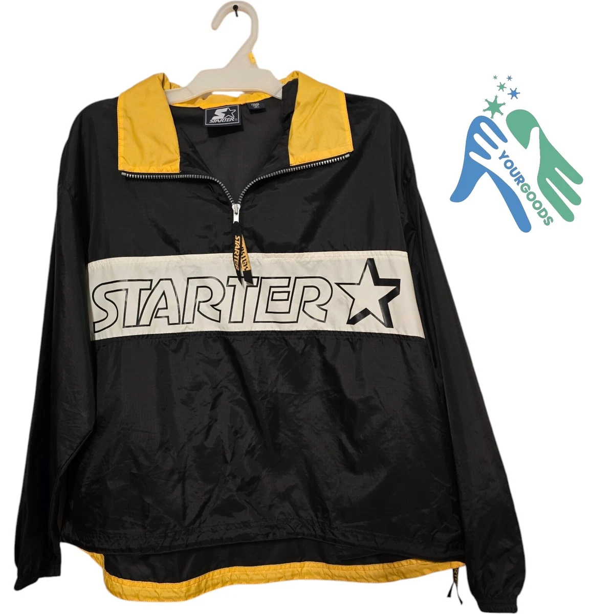 STARTER Warm Up Pullover サイズL Starter Yellow Coats, Jackets & Vests for Men for Sale | Shop New