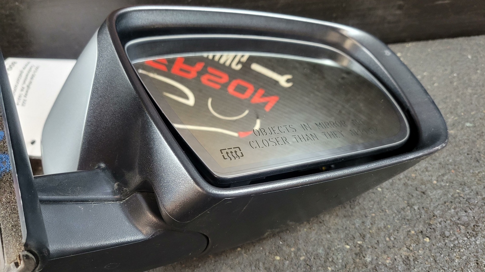 2014 MASERATI GHIBLI POWER FOLD DRIVER SIDE DOOR MIRROR HEATED METALLO GRAY GRI