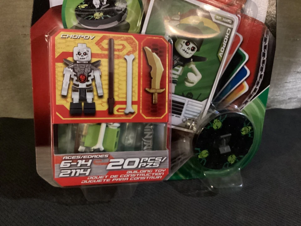 Lego Ninjago Masters of Spinjitzu Chopov 2114 Spinja Spinner 2011 Foto 4 de 4