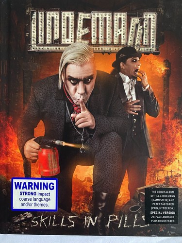 LINDEMANN - Skills In Pills CD Ltd. Digibook 2015 Warner AS NEW! MC1