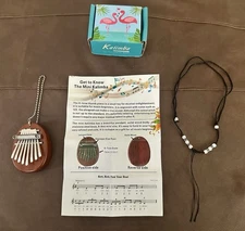 Kalimba Thumb Piano 7 Keys - For The Love Of Music - Brand New