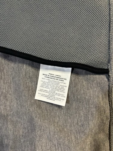 Nike Womens Tech Fleece Cocoon Mesh Hoodie Size Large 725844-091 Grey Black - Picture 6 of 12