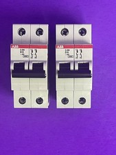 ABB S202 D8 Circuit Breaker 2 Pole 8A [Lot of 2]
