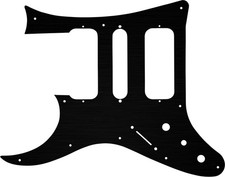 WD Custom Pickguard For Left Hand Ibanez 8 String TAM10 #27T Simulated Black ...