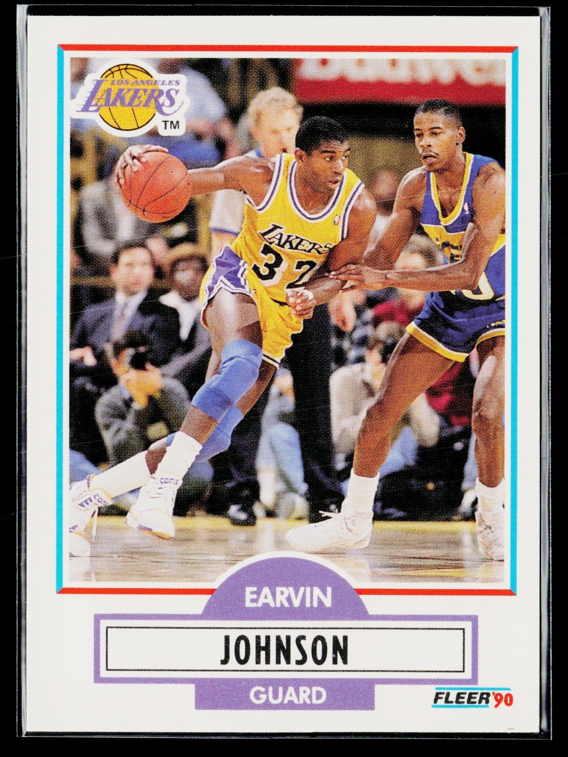 1990-91 Fleer #93 Earvin Johnson