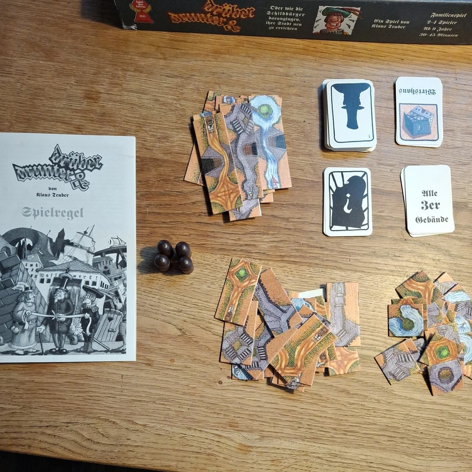 Drunter und Drüber - Spiel des Jahres 1991 - Brettspiel - VOLLSTÄNDIG - Bild 2 von 4