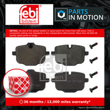 Image of Brake Pads Set fits BMW 520 G30, G31 Rear 1.6 2.0 2017 on 34212284389 Febi New