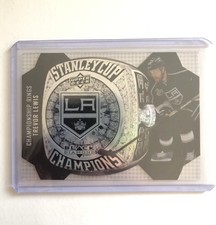 2014 Upper Deck Black Diamond Championship Rings 2013-14 Trevor Lewis #CRB-7 2a8