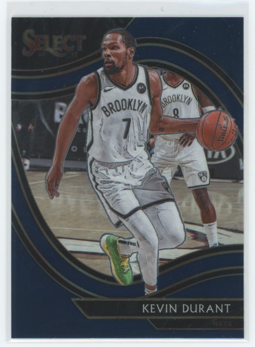 2020-21 Panini Select Blue Kevin Durant #259 TS1