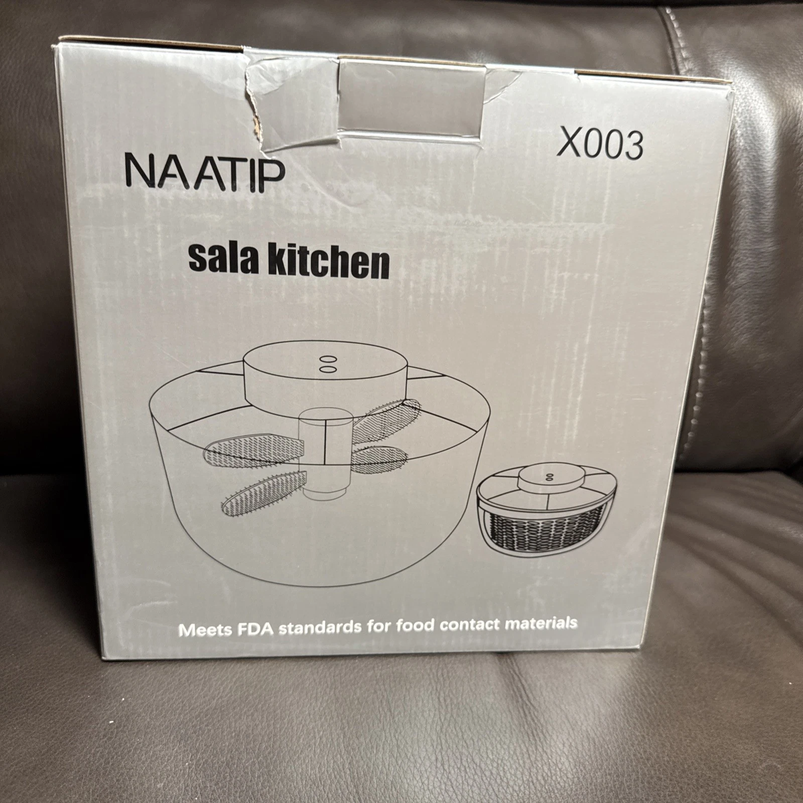 NAATIP sala kitchen fruit & vegetable salad spinner
Opens in a new window or tab