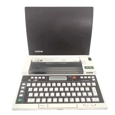 Brother EP-20 Electric Typewriter 1980s Portable Word Processor Tested Cover