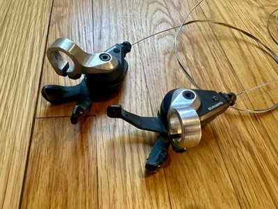 SHIMANO DEORE SL-MC38 SHIFTER SET (3 x 8 SPEED) RAPID FIRE TRIGGER FRONT & REAR!