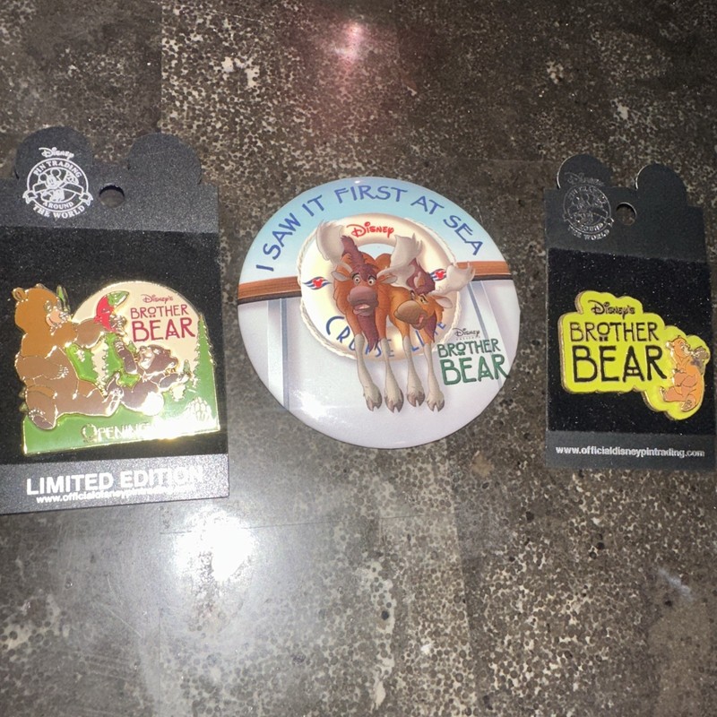 Brother Bear Disney Pin Lot Extremely RARE Limited Edition