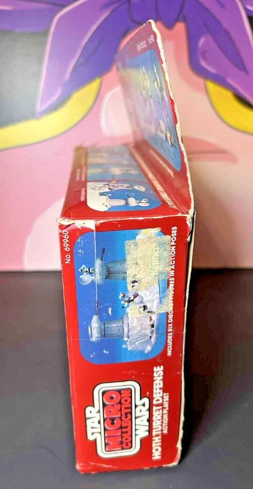 Micro colección Star Wars 1982 vintage torreta Hoth defensa sellada en caja Foto 2 de 4