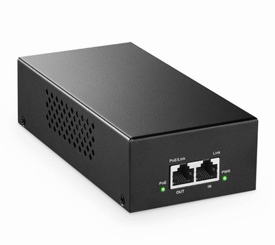 Gigabit PoE Injector, 802.3af/at/bt 90W, 10/100/1000Mbps Ethernet, Plug & Pla...