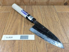 Japanese Chef's Kitchen Knife DEBA Vintage HAND MADE BLUE STEEL 105/240mm LL828