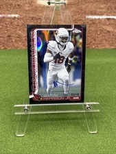 2025 Topps Chrome Marvin Harrison Jr. /10 Black Lava Refractor On Card Autograph