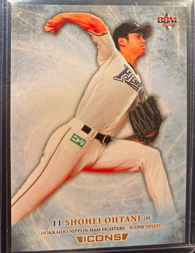 BBM 2016 Icons Speed Shohei Ohtani 04 Nippon-Ham Fighters NPB Japanese