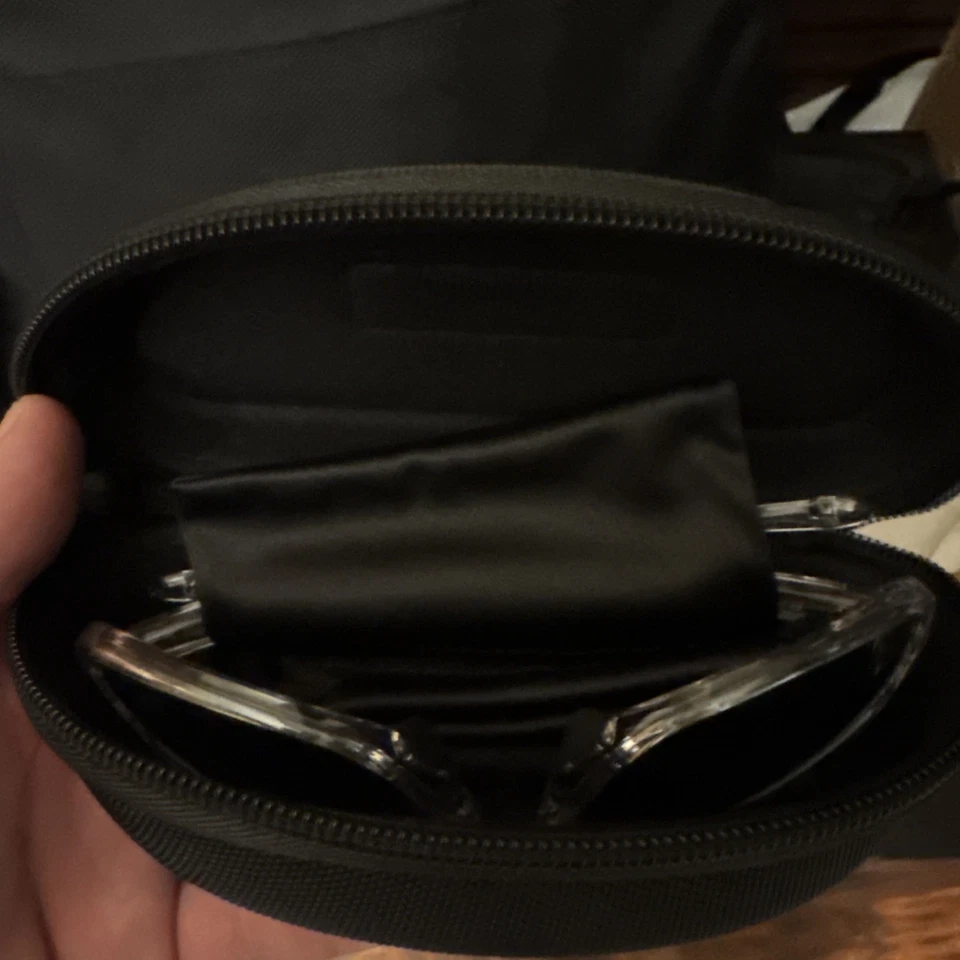 NUEVO* ARNÉS REVO TRANSPARENTE con lente de agua azul polarizada gafas de sol RE 4071 09 BL Foto 4 de 4