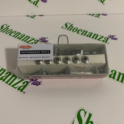 Wilkinson Chrome Guitar & Bass Parts Tuning Tuners Pegs Post Keys WT379