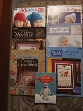 Knitting And Cross Stitch Books