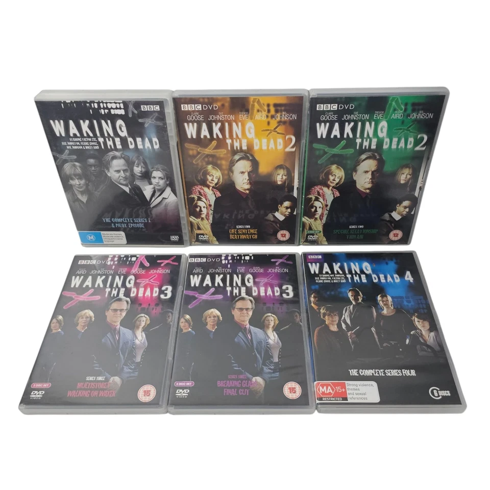 Waking The Dead Tv Series Season 1-4 + Pilot DVD R4 PAL BBC Drama Dark Detective - Image 2 of 4