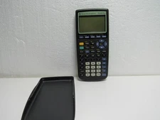 Texas Instruments TI-83 Plus Graphing Calculator Tested/Works Clean W Cover
