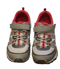 Merrell Trail Quest Hiking Shoes Grey Red Youth Women's 4.5 UK 3.5