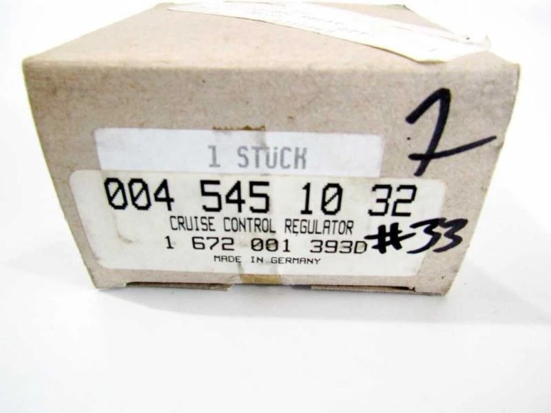 Relé de control de velocidad en vacío 86-91 Mercedes W126 420SEL 500SEC R107 0045451032 NUEVO Foto 3 de 4