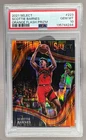 2021 Panini Select Basketball Orange Flash Scottie Barnes #223 PSA 9