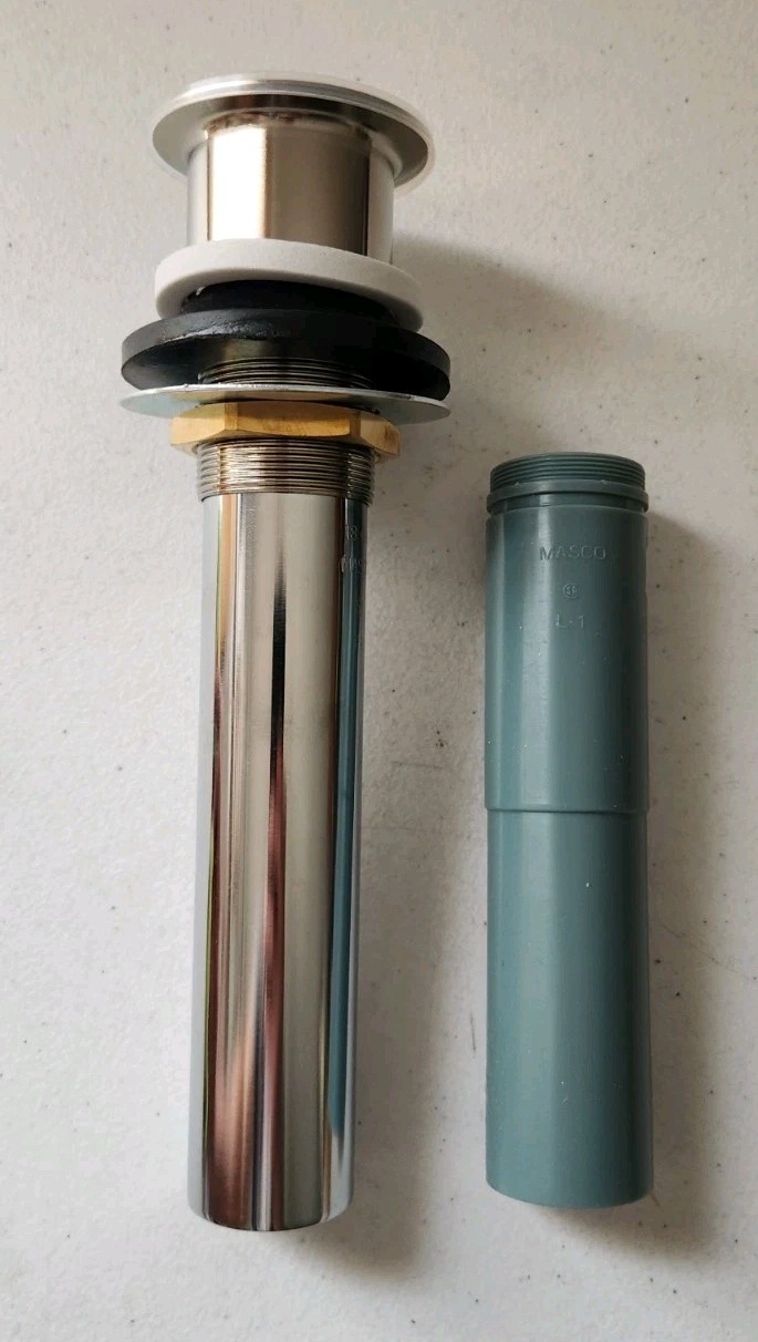 Brizo RP81627PN 1-5/8" Push Pop-Up Drain Assembly - Less Overflow