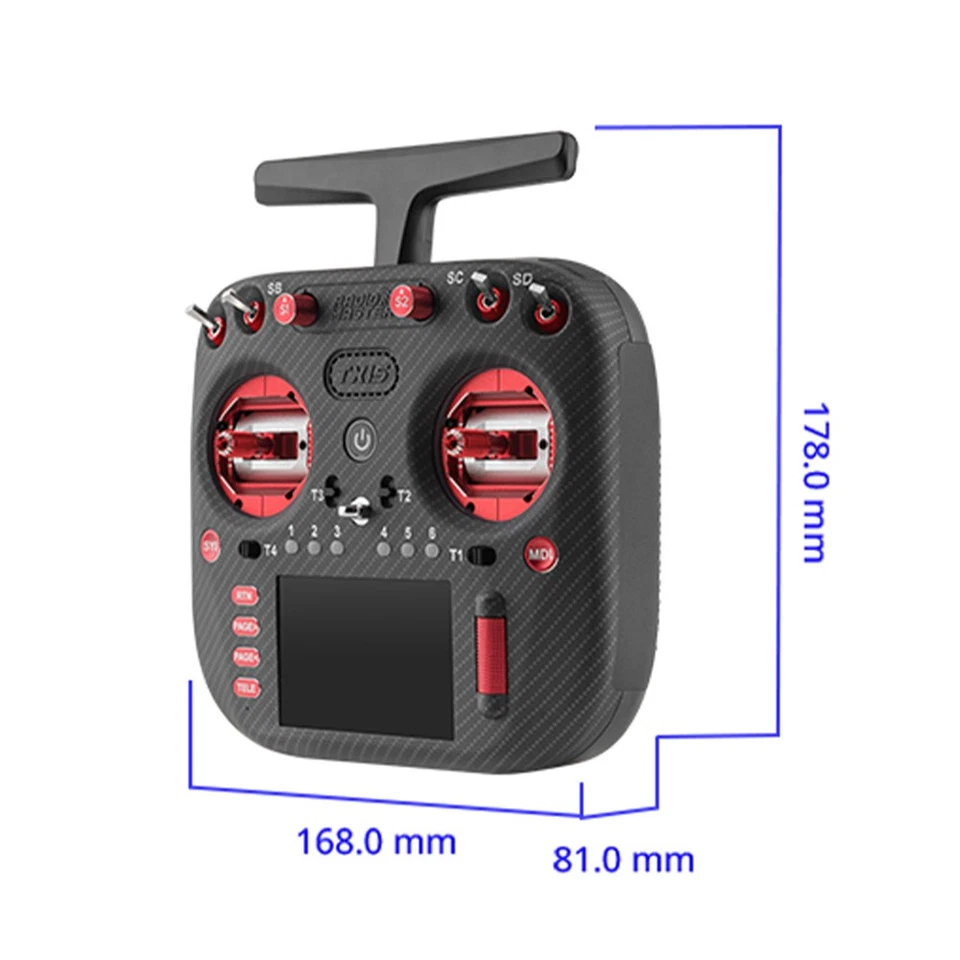 RadioMaster TX15 MAX Radio Controller 16CH Transmitter ELRS 2.4G 6.6–8.4V AG02 - Image 2 of 4