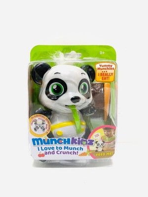 Munchkinz Interactive Pet Eating Panda with 30+ Sounds and Movement NEW!