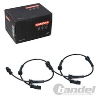 2X Kamoka ABS-SENSOR Raddrehzahl Vorne Passend FÜR Renault Grand Megane ScÉNic