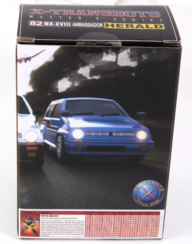 Transform Toy X-Transbots MX-17H Herald MP Obra Maestra Corte Transversal EE. UU. Foto 2 de 4