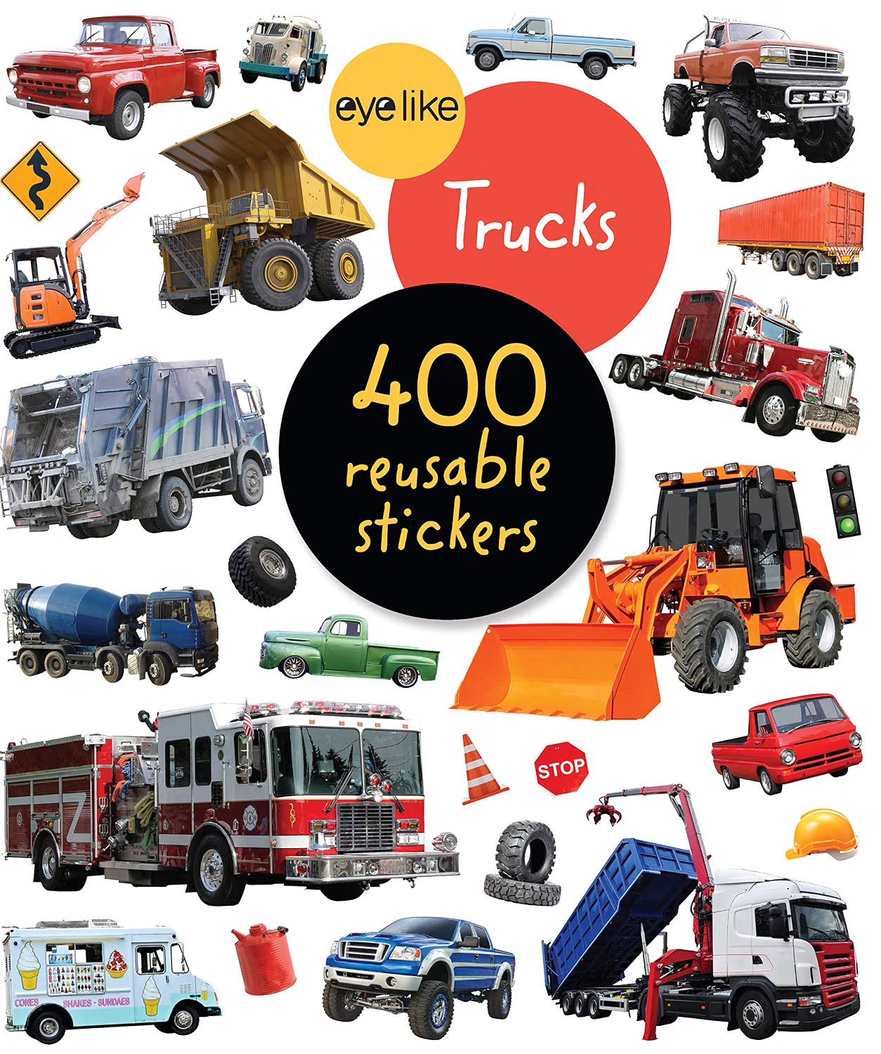 Eyelike Stickers: Trucks by Workman Publishing NEW - Image 6