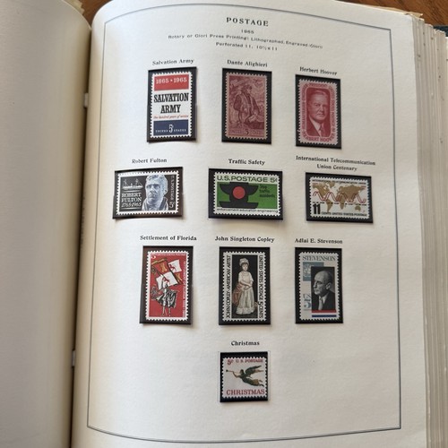 400+ 1932 to 1981 U.S. Mint Scott National Postage Stamp Album MNH Harris Sheets - Picture 19 of 24