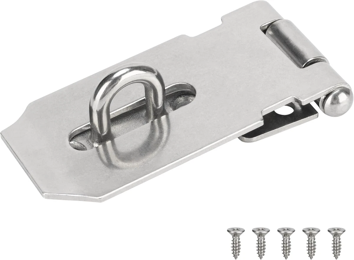 1 Set Lucchetto in acciaio inossidabile Chiusura per cancello